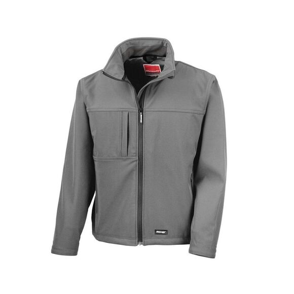 Result Mens Classic Casual Warm Softshell Breathable Weatherproof Jacket /Coat / - Picture 1 of 3